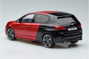 Peugeot 308 T9 GTI Raudonas Otto 1:18 OT368 Derva - nuotrauka 5 iš 6