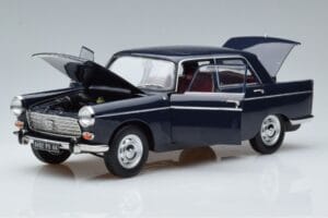 Peugeot 404 Mėlynas Norev 1:18 184836 Metalas - nuotrauka 2 iš 7