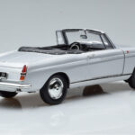 Peugeot 404 Kabrioletas Sidabrinis Norev 1:18 - image 3 of 8