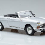 Peugeot 404 Kabrioletas Sidabrinis Norev 1:18 - image 6 of 8