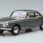 Peugeot 404 Coupe Graphite Pilkas Norev 1:18