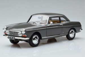 Peugeot 404 Coupe Graphite Pilkas Norev 1:18