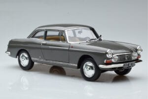 Peugeot 404 Coupe Graphite Pilkas Norev 1:18 184834 Metalas - nuotrauka 5 iš 7
