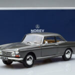 Peugeot 404 Coupe Graphite Pilkas Norev 1:18 - image 7 of 7