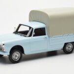 Peugeot 404 Pickup Bache Pastelinė Mėlyna Otto 1:18