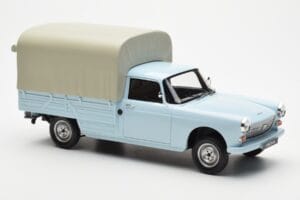 Peugeot 404 Pickup Bache Pastelinė Mėlyna Otto 1:18 OT1036 Derva - nuotrauka 4 iš 6