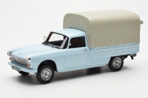 Peugeot 404 Pickup Bache Pastelinė Mėlyna Otto 1:18