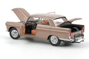 Peugeot 404 Su Kemperio Priekaba Henon Norev 1:18 184837 Metalas - nuotrauka 3 iš 7