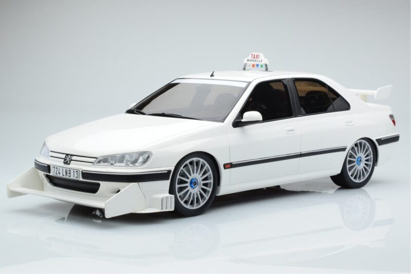 Peugeot 406 Taxi Movie Car Otto 1:12 G068 Derva