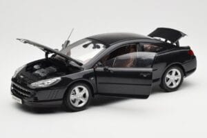 Peugeot 407 Coupe Juodas Norev 1:18 184752 Metalas - nuotrauka 2 iš 8