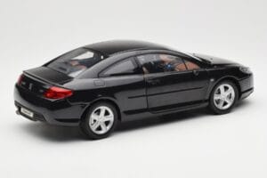 Peugeot 407 Coupe Juodas Norev 1:18 184752 Metalas - nuotrauka 3 iš 8