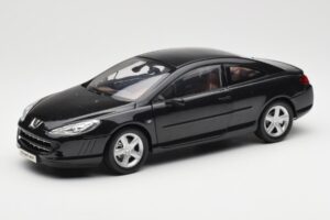 Peugeot 407 Coupe Juodas Norev 1:18