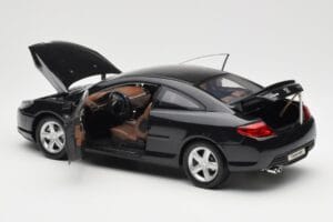 Peugeot 407 Coupe Juodas Norev 1:18 184752 Metalas - nuotrauka 5 iš 8