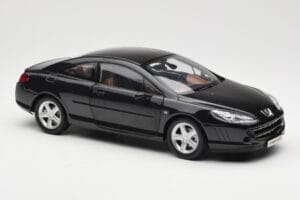 Peugeot 407 Coupe Juodas Norev 1:18 184752 Metalas - nuotrauka 6 iš 8