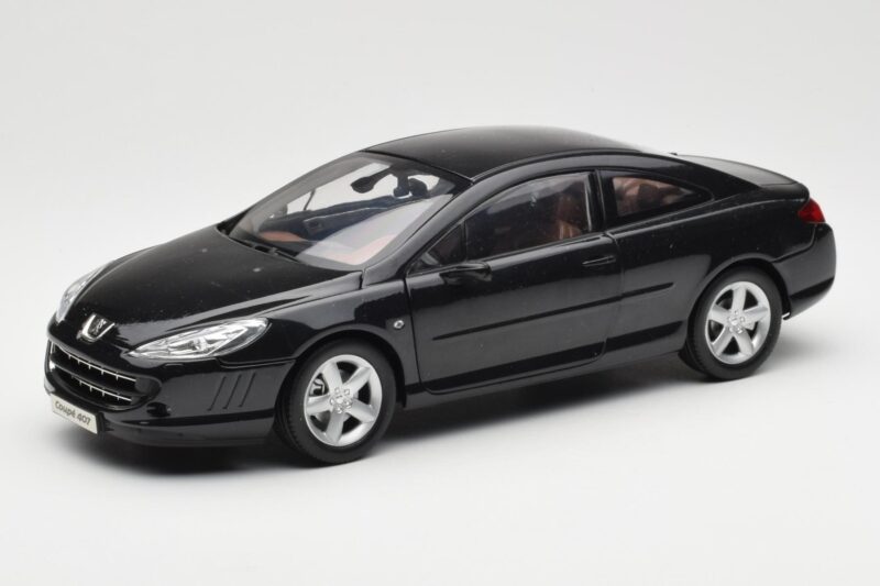 Peugeot 407 Coupe Juodas Norev 1:18