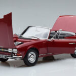 Peugeot 504 Kabrioletas Raudonas Norev 1:18 - image 2 of 8