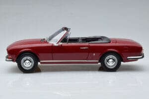 Peugeot 504 Kabrioletas Raudonas Norev 1:18 184818 Metalas - nuotrauka 5 iš 8
