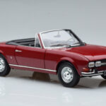 Peugeot 504 Kabrioletas Raudonas Norev 1:18 - image 6 of 8