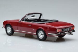 Peugeot 504 Kabrioletas Raudonas Norev 1:18 184818 Metalas - nuotrauka 7 iš 8