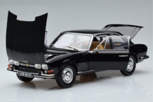 Peugeot 504 Coupe Juodas Norev 1:18 184816 Metalas - nuotrauka 2 iš 7
