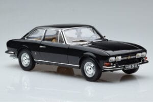 Peugeot 504 Coupe Juodas Norev 1:18 184816 Metalas - nuotrauka 5 iš 7