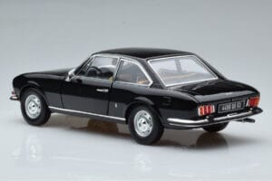 Peugeot 504 Coupe Juodas Norev 1:18 184816 Metalas - nuotrauka 6 iš 7