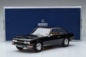 Peugeot 504 Coupe Juodas Norev 1:18 184816 Metalas - nuotrauka 7 iš 7