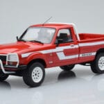 Peugeot 504 Dangel Pickup Raudonas Otto 1:18