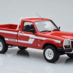 Peugeot 504 Dangel Pickup Raudonas Otto 1:18 - image 4 of 6