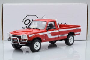 Peugeot 504 Dangel Pickup Raudonas Otto 1:18 OT436 Derva - nuotrauka 6 iš 6