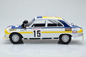 Peugeot 504 Ti #15 B. Consten Rally Morocco 1975 IXO 1:18 18RMC044C Metalas - nuotrauka 3 iš 6