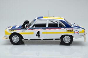 Peugeot 504 Ti #4 T. Makinen / H. Liddon Rally Morocco 1975 IXO 1:18 18RMC044B Metalas - nuotrauka 3 iš 6