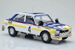 Peugeot 504 Ti #4 T. Makinen / H. Liddon Rally Morocco 1975 IXO 1:18 18RMC044B Metalas - nuotrauka 4 iš 6