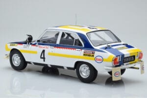 Peugeot 504 Ti #4 T. Makinen / H. Liddon Rally Morocco 1975 IXO 1:18 18RMC044B Metalas - nuotrauka 5 iš 6