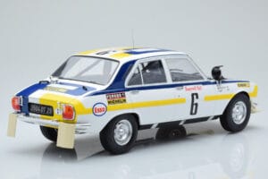 Peugeot 504 Ti #6 H. Mikkola / A. Hertz Rally Morocco 1975 IXO 1:18 18RMC044A Metalas - nuotrauka 2 iš 6