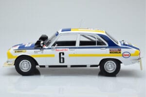 Peugeot 504 Ti #6 H. Mikkola / A. Hertz Rally Morocco 1975 IXO 1:18 18RMC044A Metalas - nuotrauka 3 iš 6