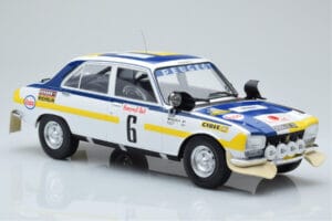 Peugeot 504 Ti #6 H. Mikkola / A. Hertz Rally Morocco 1975 IXO 1:18 18RMC044A Metalas - nuotrauka 4 iš 6