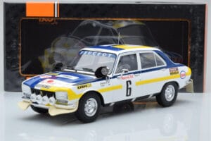 Peugeot 504 Ti #6 H. Mikkola / A. Hertz Rally Morocco 1975 IXO 1:18 18RMC044A Metalas - nuotrauka 6 iš 6