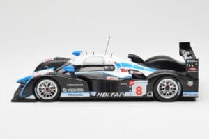 Peugeot 908 HDI FAP LMP1 #8 M. Lamy / S. Sarrazin / A. Wurz 5th Place 24 Hours of Le Mans 2008 Minichamps 1:18 150081208 Meta - nuotrauka 3 iš 6