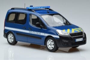 Peugeot Partner Gendarmerie Norev 1:18 184895 Metalas - nuotrauka 4 iš 6