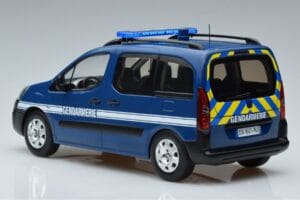 Peugeot Partner Gendarmerie Norev 1:18 184895 Metalas - nuotrauka 5 iš 6