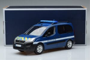 Peugeot Partner Gendarmerie Norev 1:18 184895 Metalas - nuotrauka 6 iš 6