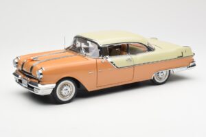 Pontiac Star Chief Hardtop Raudonas Baltas Sun Star 1:18