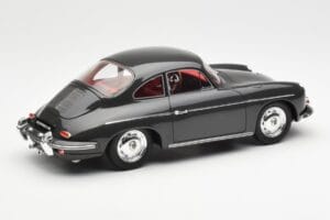 Porsche 356B 2000 GS Carrera 2 Pilkas GT Spirit 1:18 GT793 Derva - nuotrauka 2 iš 6