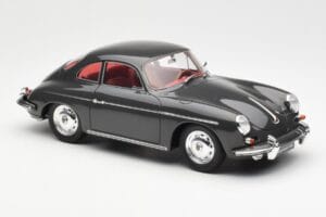 Porsche 356B 2000 GS Carrera 2 Pilkas GT Spirit 1:18 GT793 Derva - nuotrauka 4 iš 6