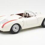 Porsche 550 Spyder 70 Metu Leidimas Baltas Schuco 1:18 - image 3 of 8