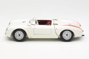 Porsche 550 Spyder 70 Metu Leidimas Baltas Schuco 1:18 450033300 Metalas - nuotrauka 4 iš 8