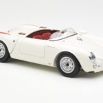 Porsche 550 Spyder 70 Metu Leidimas Baltas Schuco 1:18 - image 6 of 8