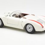 Porsche 550 Spyder 70 Metu Leidimas Baltas Schuco 1:18 - image 7 of 8
