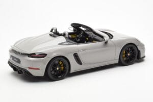 Porsche 718 Spyder Crayon Pilkas GT Spirit 1:18 GT436 Derva - nuotrauka 2 iš 6